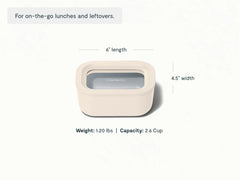 Mini Rectangle Container 4-pack