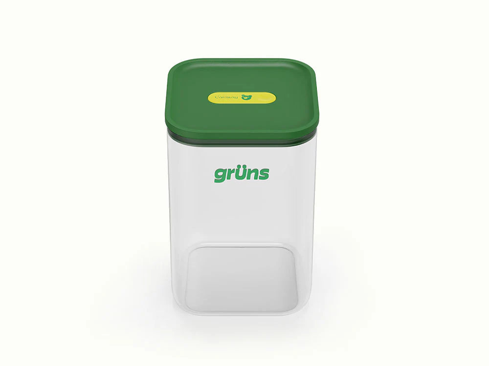 Grüns x Caraway Glass Airtight Container