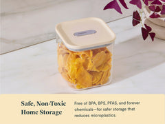 Medium Glass Airtight Container Duo