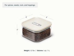 Small Glass Airtight Container 8-pack