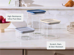 Small Glass Airtight Container 4-pack