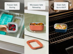 Mini Rectangle Container 4-pack