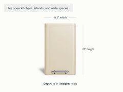 45L Rectangular Step Trash Can